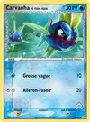 Carte Carvanha de Team Aqua 48/95