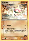 Carte Balbuto de Team Magma 60/95