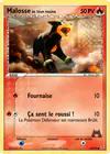 Carte Malosse de Team Magma 62/95