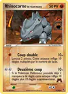 Carte Rhinocorne de Team Magma 67/95