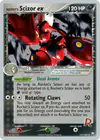 Carte Rocket's Scizor ex 101/109