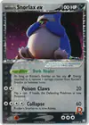 Carte Rocket's Snorlax ex 104/109