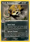 Carte Dark Raticate 17/109