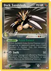 Carte Dark Sandslash 18/109