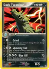Carte Dark Tyranitar 19/109