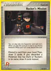 Carte Rocket's Mission 88/109