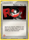Carte Rocket's Poké Ball 89/109