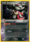 Carte Dark Slowking 9/109