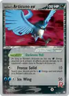 Carte Rocket's Articuno ex 96/109
