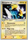 Carte Elecsprint ex 101/107