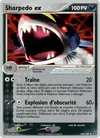 Carte Sharpedo ex 104/107