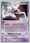 Carte Deoxys ex 97/107