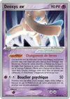 Carte Deoxys ex 99/107