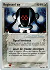 Carte Registeel ex 100/106
