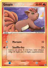 Carte Goupix 72/106