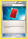 Carte Carton Rouge 71/83