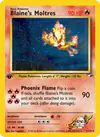 Carte Blaine's Moltres 1/132