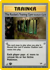 Carte The Rocket's Training Gym 104/132