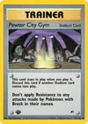 Carte Pewter City Gym 115/132