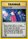 Carte Sabrina's ESP 117/132