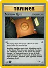 Carte Narrow Gym 124/132