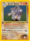 Carte Brock's Rhydon 2/132