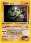 Carte Brock's Onix 21/132