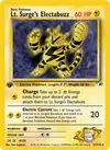 Carte Lt. Surge's Electabuzz 27/132