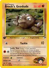 Carte Brock's Geodude 38/132
