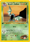 Carte Brock's Golbat 39/132