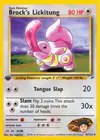 Carte Brock's Lickitung 41/132