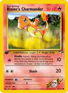 Carte Blaine's Charmander 61/132