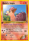 Carte Blaine's Vulpix 65/132