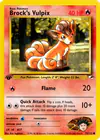 Carte Brock's Vulpix 73/132