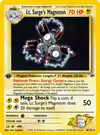 Carte Lt. Surge's Magneton 8/132