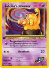 Carte Sabrina's Drowzee 92/132