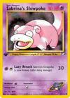 Carte Sabrina's Slowpoke 95/132