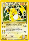 Carte Lt. Surge's Raichu 11/132