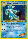 Carte Misty's Golduck 12/132