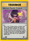 Carte Sabrina's Psychic Control 121/132