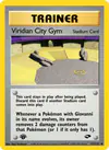 Carte Viridian City Gym 123/132