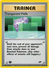 Carte Transparent Walls 125/132