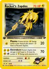 Carte Rocket's Zapdos 15/132