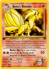 Carte Blaine's Ninetales 21/132