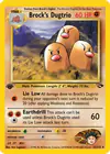 Carte Brock's Dugtrio 22/132