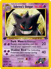 Carte Sabrina's Gengar 29/132