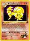 Carte Brock's Ninetales 3/132