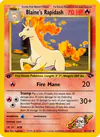 Carte Blaine's Rapidash 33/132