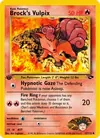 Carte Brock's Vulpix 37/132
