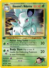 Carte Giovanni's Nidorina 44/132